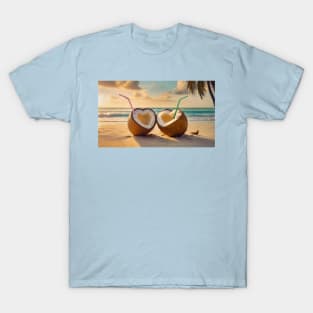 coconut cocktails love T-Shirt